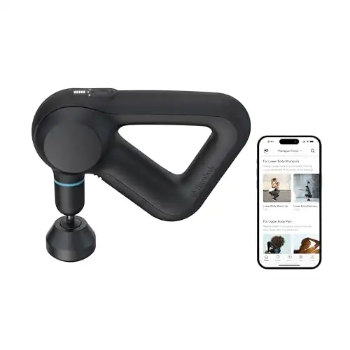 TheraGun Prime Quiet Deep Tissue Therapy Massage Gun - Bluetooth Enabled, Electric Percussion Massage Gun