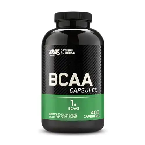 Optimum Nutrition Instantized BCAA Capsules, Keto Friendly Branched Chain Essential Amino Acids, 1000mg, 400 Count